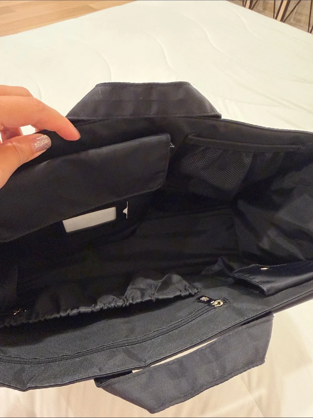 BEIS Black Travel Organizer Caddy